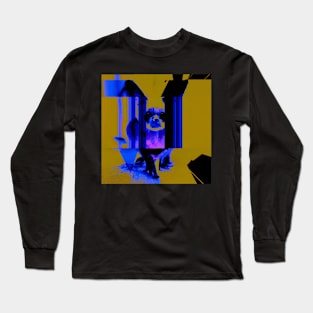 Little One - Glitch Art Surreal Animal Long Sleeve T-Shirt